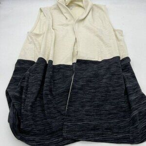 T by Talbots Wrap Sweater Vest Women’s Petite L Multicolor Collared Sleeveless